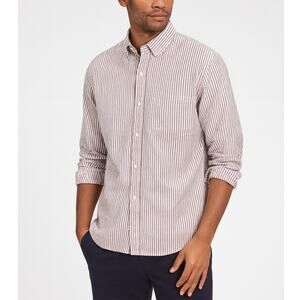 GAP Untucked Slim Fit Double Weave Shirt